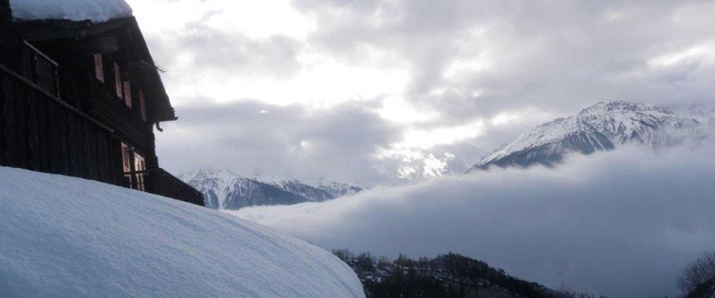 Umgebung des Haus Feschel im Schnee